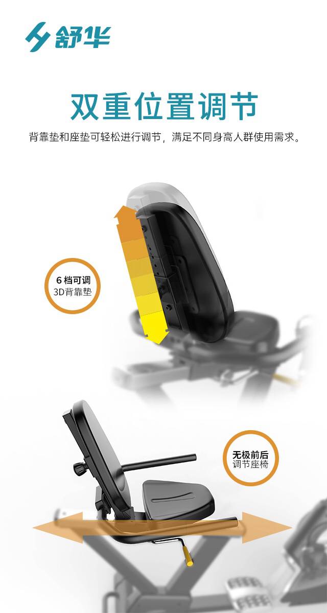 SH-B5836R 卧式健身车-广西银河Galaxy体育健身器材有限公司
