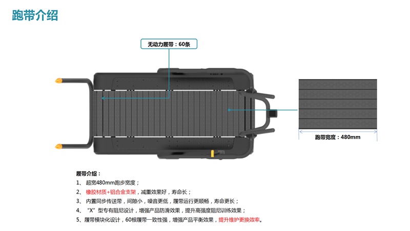 银河GalaxySH-T901Z无动力跑步机-广西银河Galaxy体育健身器材有限公司